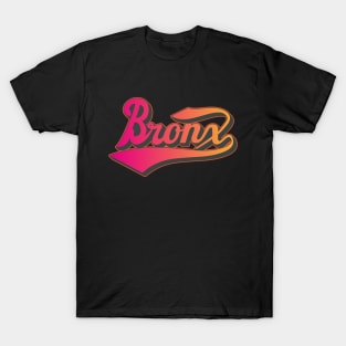 New York Bronx, New York Bronx Schriftzug, Bronx Logo T-Shirt